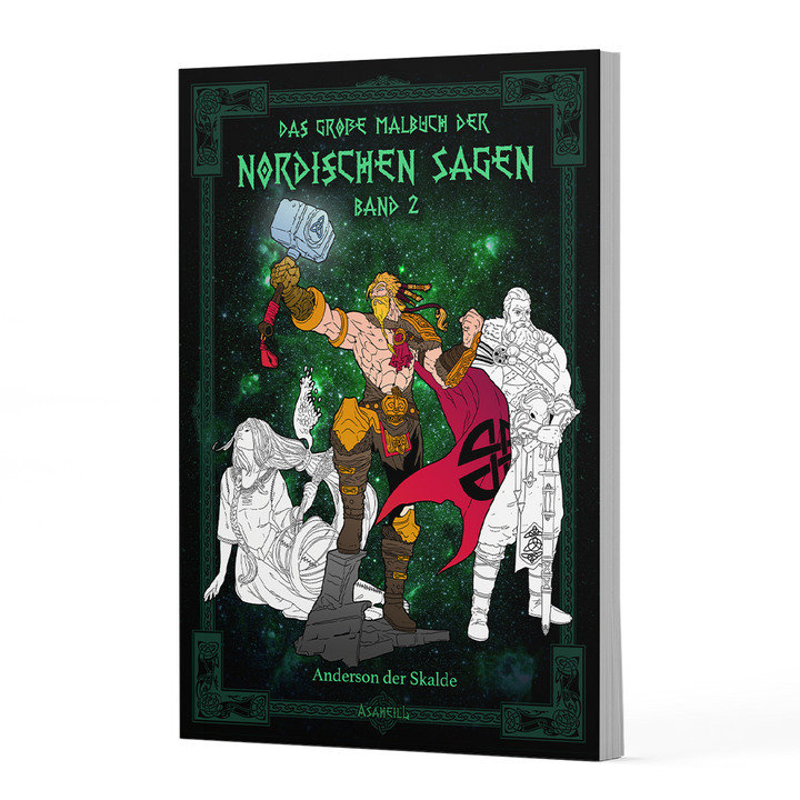 Das Malbuch der Nordischen Sagen - Band 2