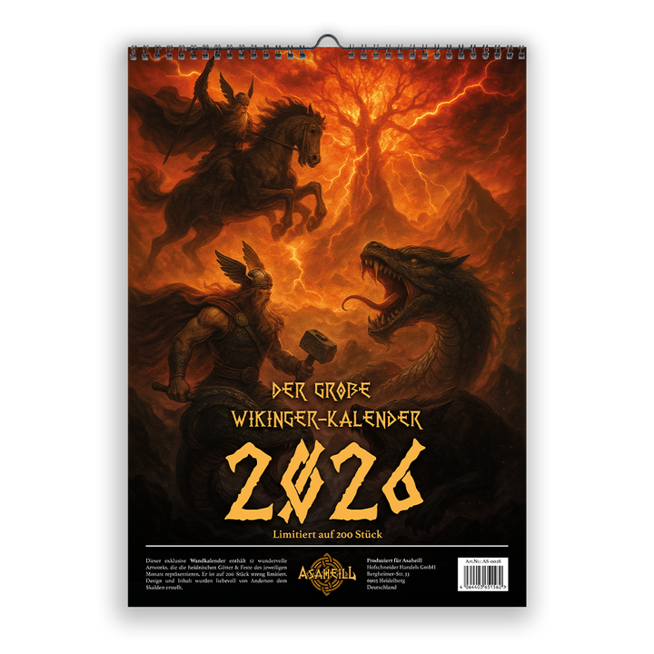Der große Wikinger Kalender - 2026