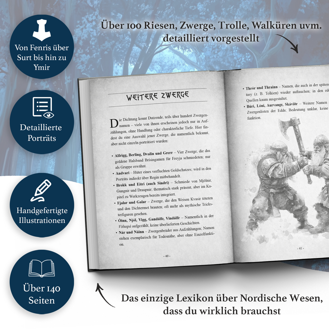 Die magischen Wesen der nordischen Mythologie