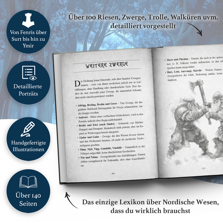 Die magischen Wesen der nordischen Mythologie