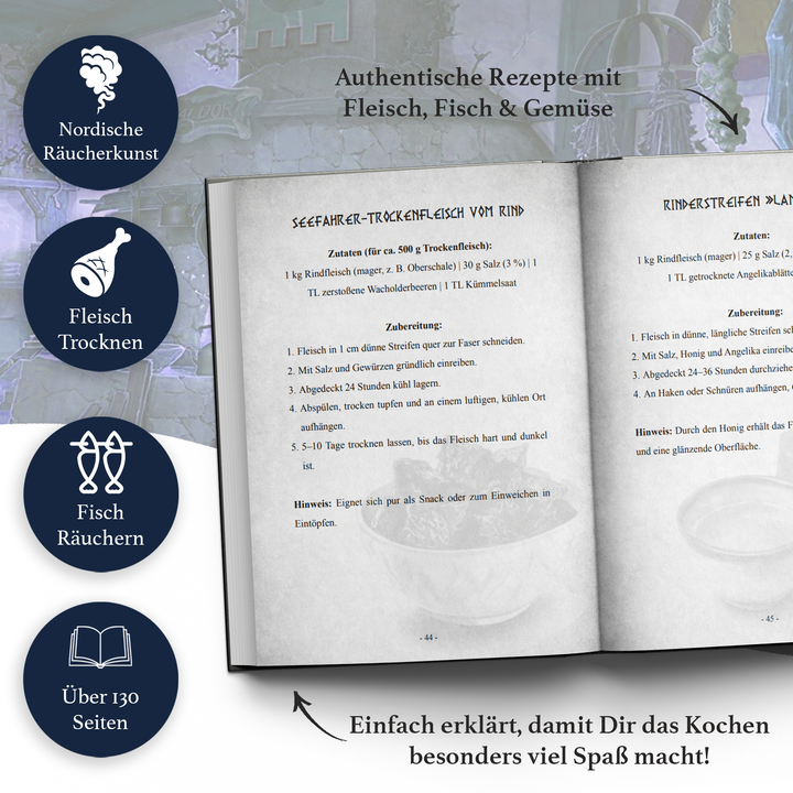 Das Räucher-Buch der Wikinger & Germanen