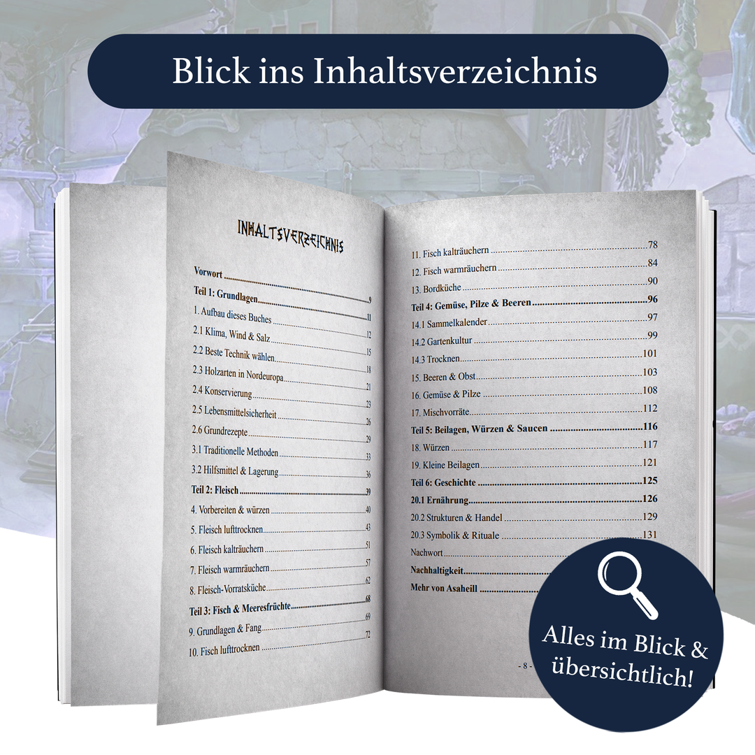 Das Räucher-Buch der Wikinger & Germanen