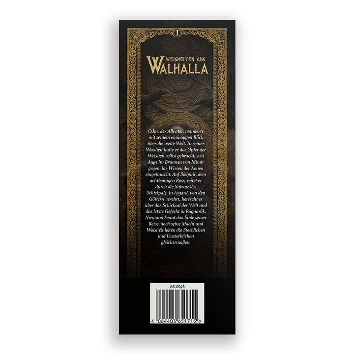Weisheiten aus Walhalla Band 1 Lesezeichen